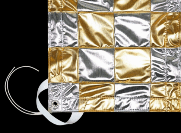 Golden Silver Checkerboard for Overhead : Butterfly Frame available on Golden Silver Checkerboard for Overhead : Butterfly Frame available on www.cinematographer-tool.com