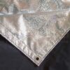 12' X 12' Silver Bounce Cloth (Zari / Zebra Fabric)