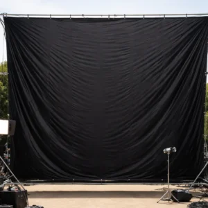 Half Black Chimera Diffusion Cloth Overhead/Butterfly Fabric available in www.ciematographer-tool.com