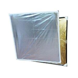 5'X5' Silver Lame / Silver Bounce Cloth