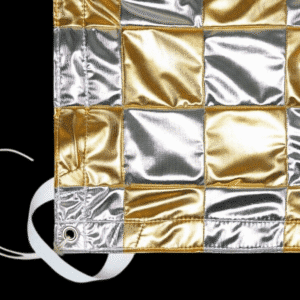 Golden Silver Checkerboard for Overhead : Butterfly Frame available on Golden Silver Checkerboard for Overhead : Butterfly Frame available on www.cinematographer-tool.com