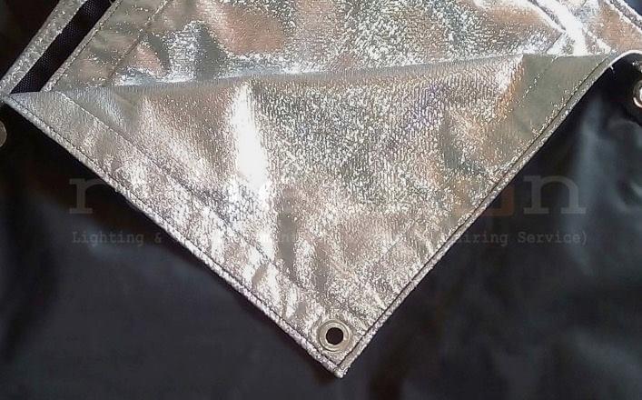 Silver Bounce Cloth Soft Zari for Overhead and Butterfly Frame available on https://www.cinematographer-tool.com